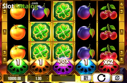 Скрин2. Blazing Stones слот