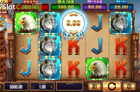 Скрин2. Snatch the Dreams: Hold and Win слот