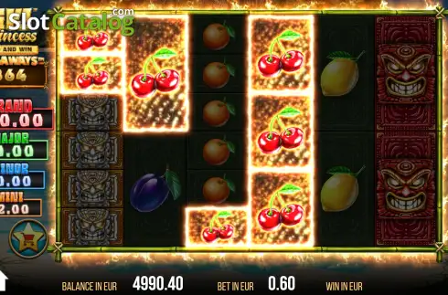 Скрин3. Tiki Princess Megaways слот