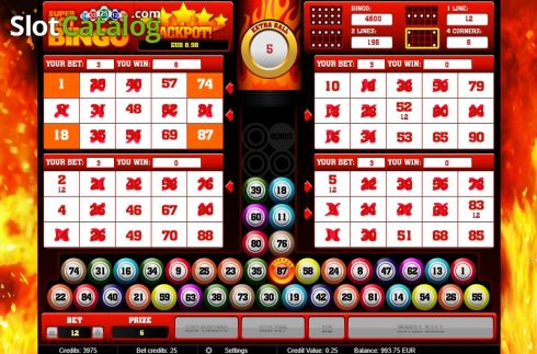 Скрин3. Super Hot Bingo слот