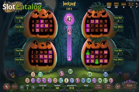 Скрин2. Halloween Groove слот