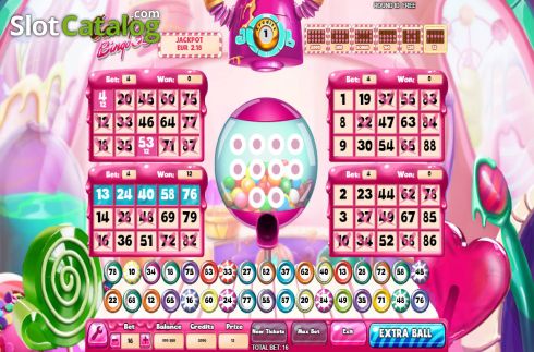 Скрин3. Candy Bingo 3D слот