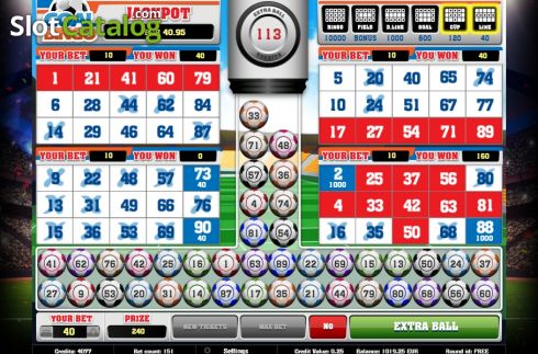 Скрин3. Goal Bingo слот