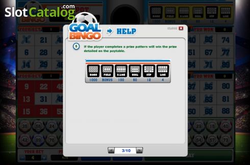 Скрин8. Goal Bingo слот