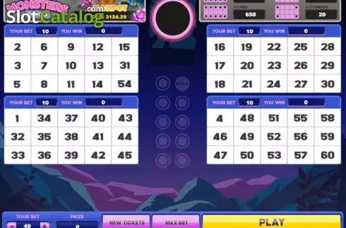 Скрин2. Crystal Monsters слот