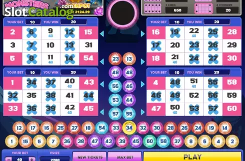 Скрин3. Crystal Monsters слот