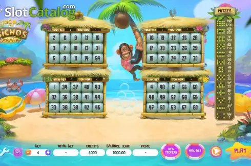 Скрин2. Jogo Dos Bichos Praia слот