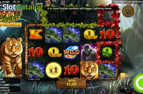 Скрин4. Lightning Jungle слот