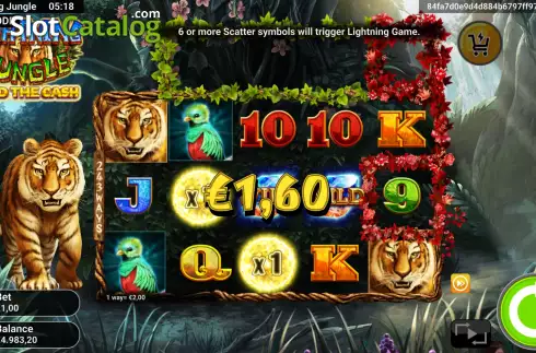 Скрин5. Lightning Jungle слот