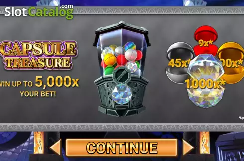 Скрин2. Capsule Treasure Thor's Strike слот