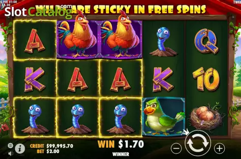 Скрин3. The Tweety House слот