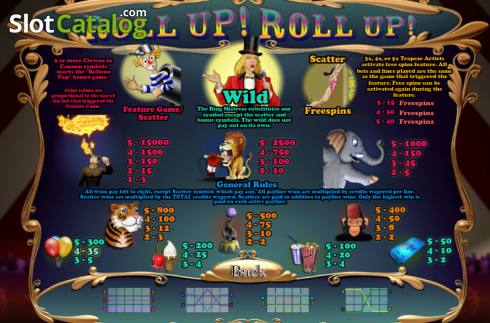 Скрин5. Roll Up Roll Up слот