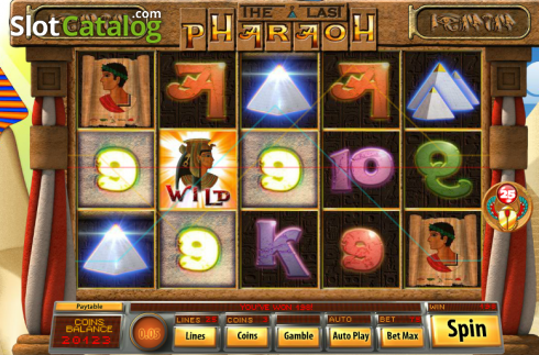 Скрин3. The Last Pharoah слот