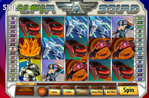 Скрин2. Alpha Squad слот