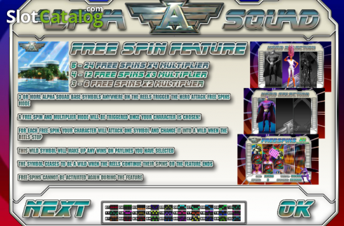 Скрин5. Alpha Squad слот