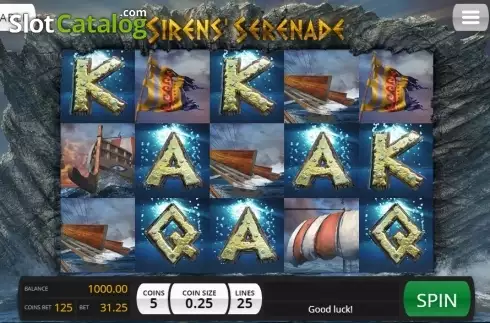 Скрин2. Sirens' Serenade слот