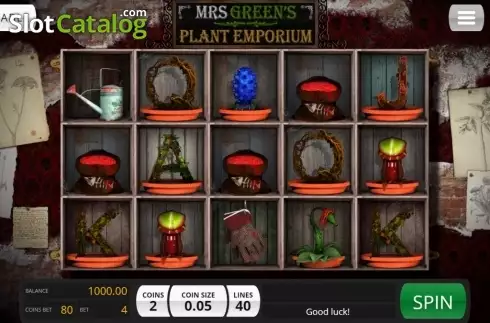 Скрин2. Mrs Green's Plant Emporium слот