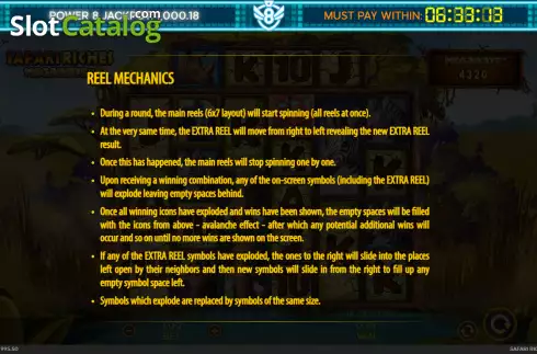 Скрин6. Safari Riches Megaways слот
