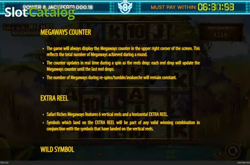 Скрин8. Safari Riches Megaways слот