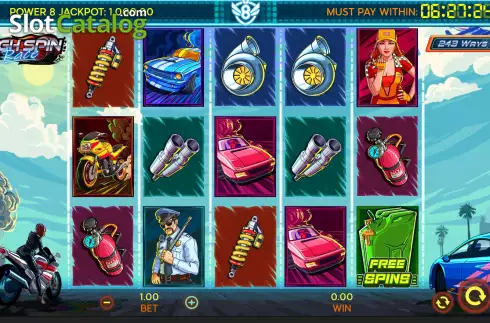 Скрин2. High Spin Race слот