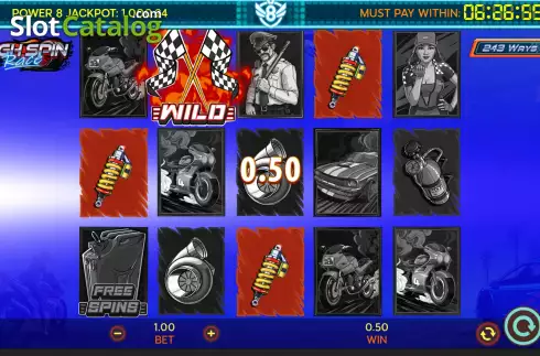 Скрин3. High Spin Race слот