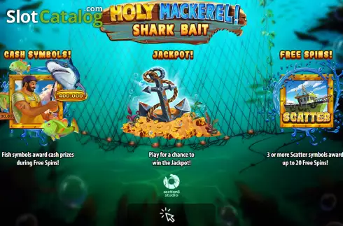 Скрин2. Holy Mackerel Shark Bait слот