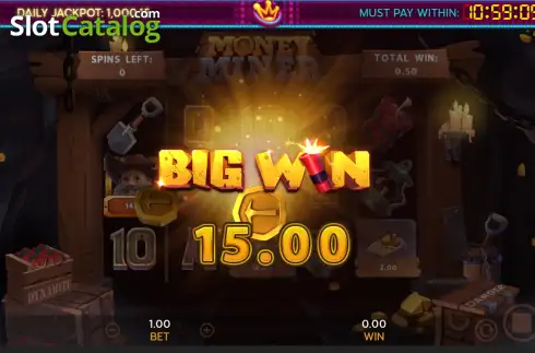 Скрин3. Money Miner (Section 8 Studio) слот