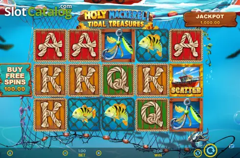 Скрин2. Holy Mackerel Tidal Treasures слот