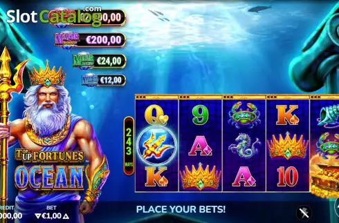 Скрин2. Top Up Fortunes - Ocean слот