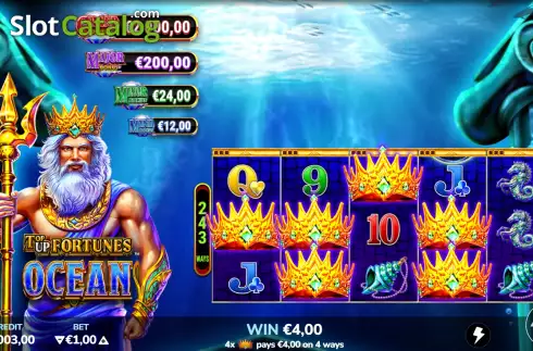 Скрин3. Top Up Fortunes - Ocean слот