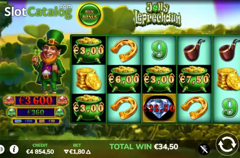 Скрин2. Jolly Leprechaun слот