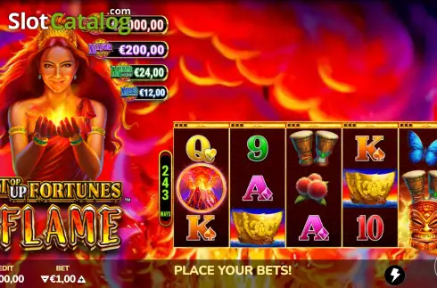 Скрин2. Top Up Fortunes Flame слот