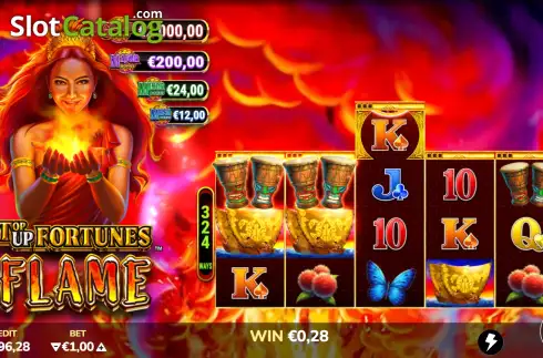 Скрин3. Top Up Fortunes Flame слот