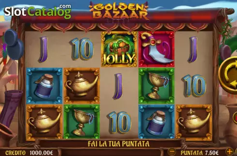 Скрин2. Golden Bazaar слот
