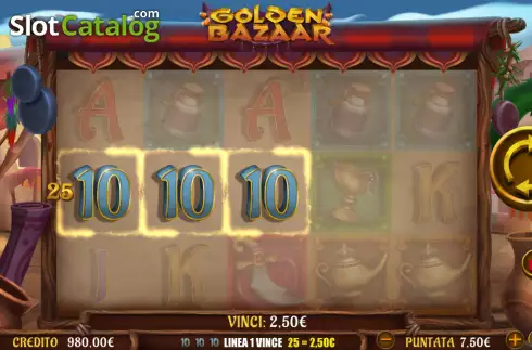 Скрин3. Golden Bazaar слот