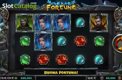 Скрин2. Gems of Fortune (Seven ABC) слот