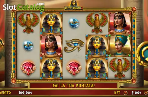 Скрин2. Egypt's Dreams 2 слот