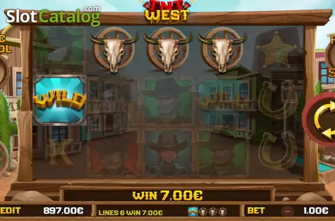 Скрин3. TNT West слот