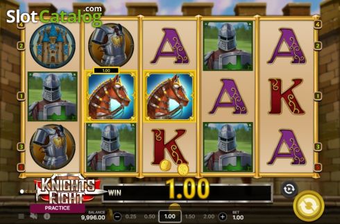 Скрин5. Knights Fight слот