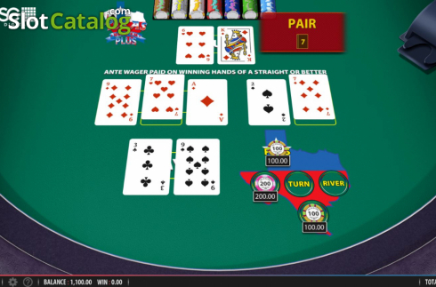 Скрин5. Texas Hold'em Plus (Shuffle Master) слот