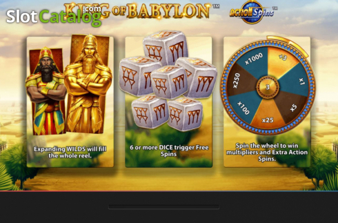 Скрин2. King of Babylon слот