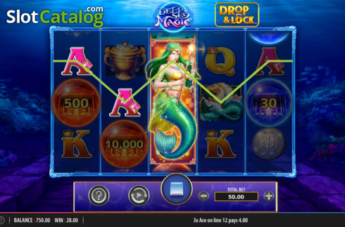 Скрин4. Deep Sea Magic слот