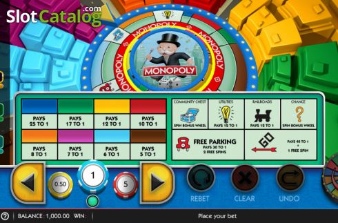 Скрин2. Monopoly Big Spin слот