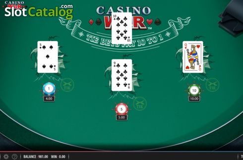 Скрин4. Casino War (Shuffle Master) слот