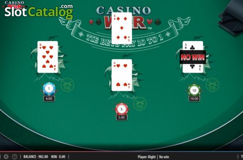 Скрин7. Casino War (Shuffle Master) слот