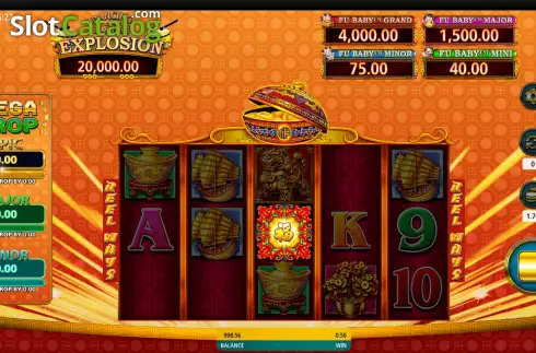 Скрин4. Dancing Drums Explosion Mega Drop слот