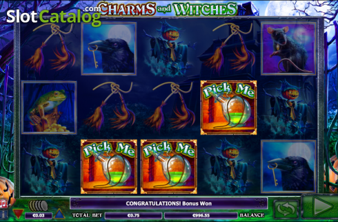 Скрин5. Charms and Witches слот