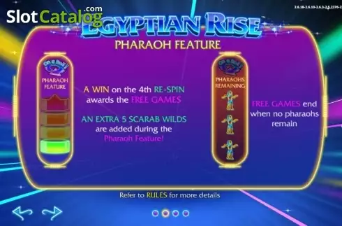 Скрин4. Egyptian Rise слот
