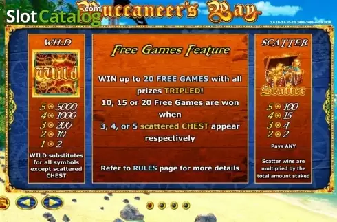 Скрин3. Buccaneer's Bay слот