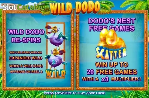 Скрин2. Wild Dodo слот